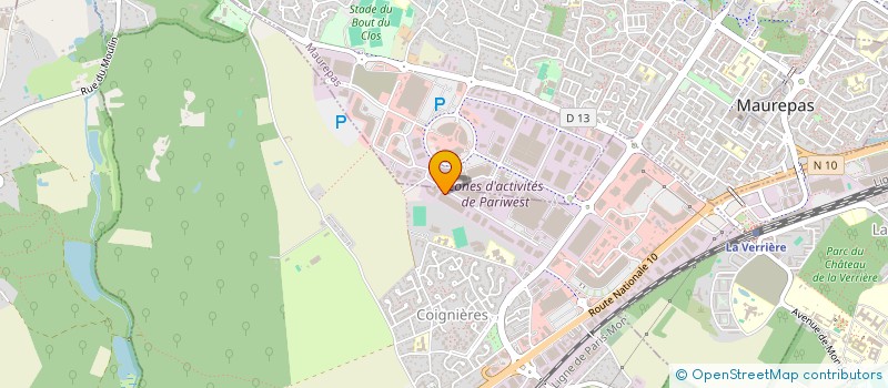 localisation de l'entreprise POLVO TECH  COIGNIERES