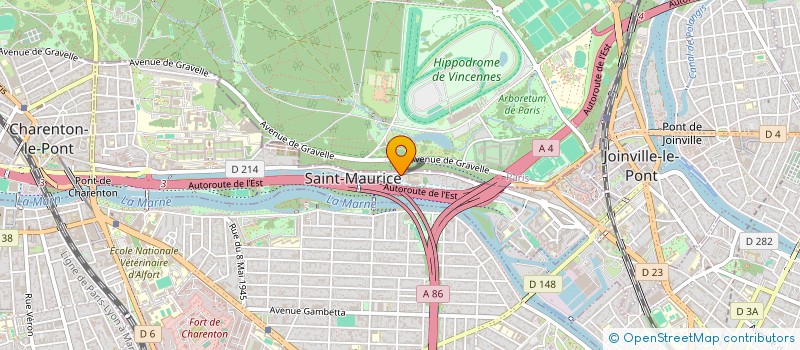 localisation de l'entreprise POLY'BAT  IVRY-SUR-SEINE