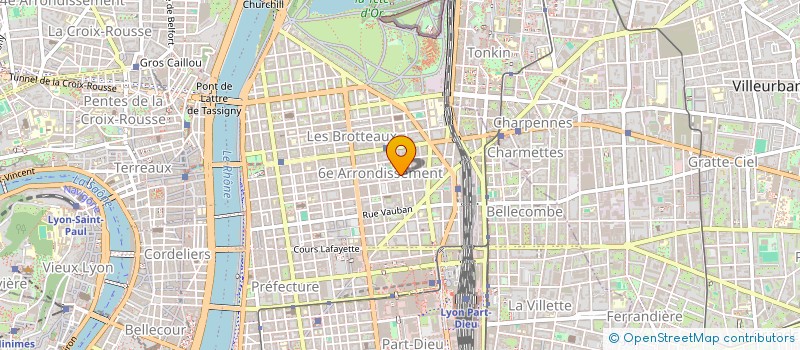 localisation de l'entreprise POLY CONCEPT DIFFUSION  LYON