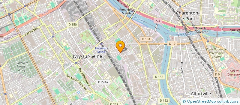 localisation de l'entreprise POLY COURSES à IVRY-SUR-SEINE