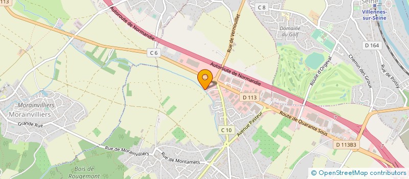 localisation de l'entreprise POLY DISPENSING SYSTEMS  ORGEVAL