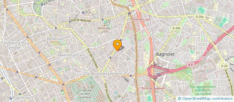 localisation de l'entreprise POLY FILMS  PARIS