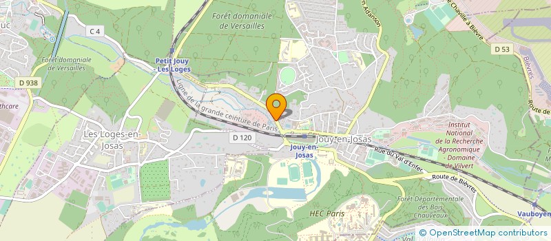 localisation de l'entreprise POLY HI TECH SERVICES  JOUY-EN-JOSAS