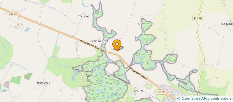 localisation de l'entreprise POLY-LAB  AMBON