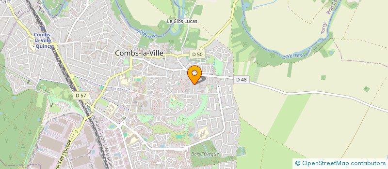 localisation de l'entreprise POLY-LOGY FRANCE  COMBS-LA-VILLE