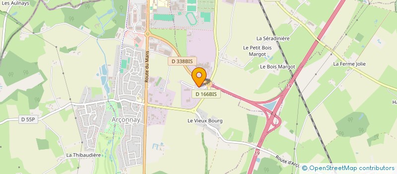 localisation de l'entreprise POLY-MED SOLUTIONS  LE MANS