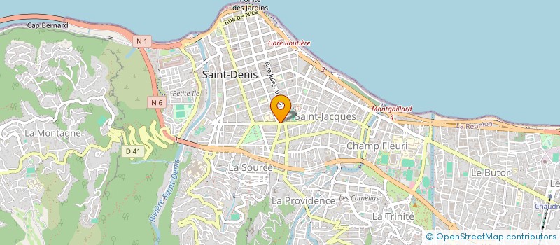 localisation de l'entreprise POLY'NETT à SAINT-DENIS