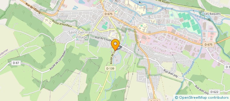 localisation de l'entreprise POLY PATRIMOINE à PONT-AUDEMER