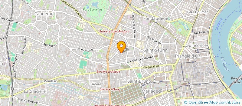 localisation de l'entreprise POLY-PREPAS BORDEAUX  BORDEAUX