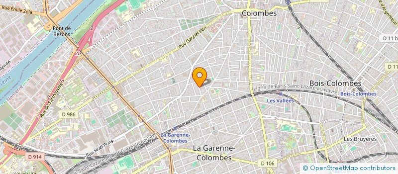 localisation de l'entreprise POLY PREST EUROPE à COLOMBES