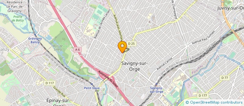 localisation de l'entreprise POLY PRO SERVICES à SAVIGNY-SUR-ORGE