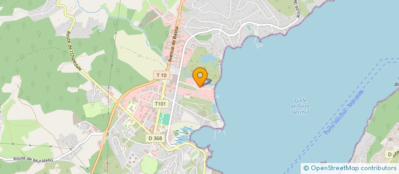 localisation de l'entreprise POLY SERVICES à PORTO-VECCHIO