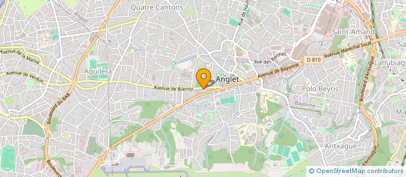 localisation de l'entreprise POLY-SON  OEYREGAVE