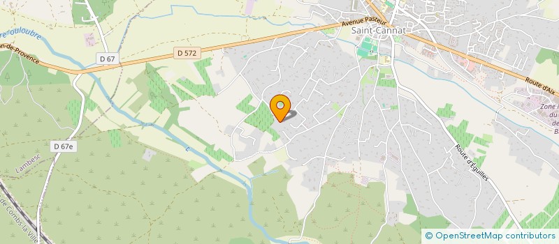 localisation de l'entreprise POLY ' SONS  SAINT-CANNAT