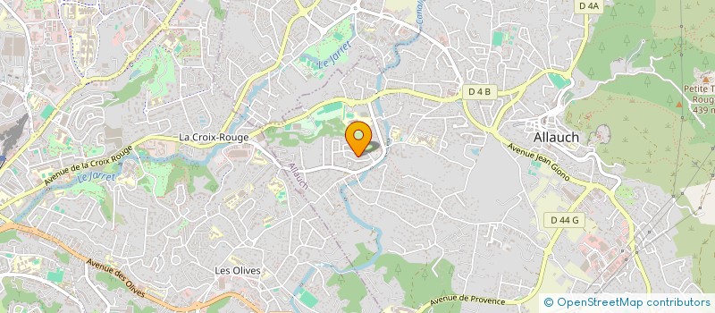 localisation de l'entreprise POLY-SUD SERVICES  ALLAUCH