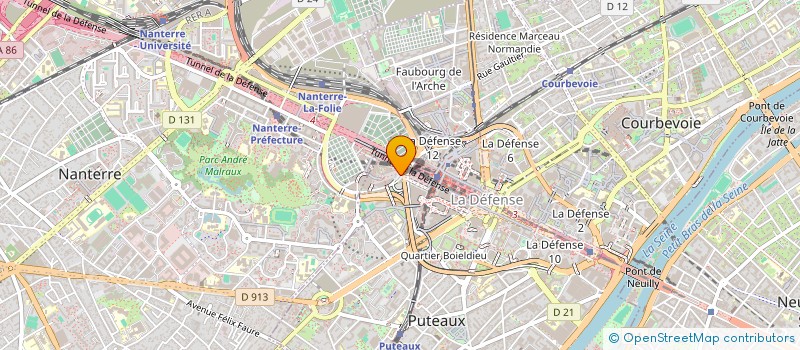 localisation de l'entreprise POLY-TECHS à PUTEAUX