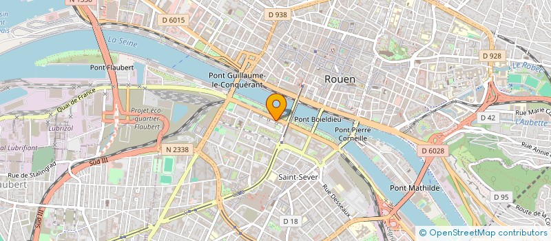 localisation de l'entreprise POLY TRAVAUX à ROUEN