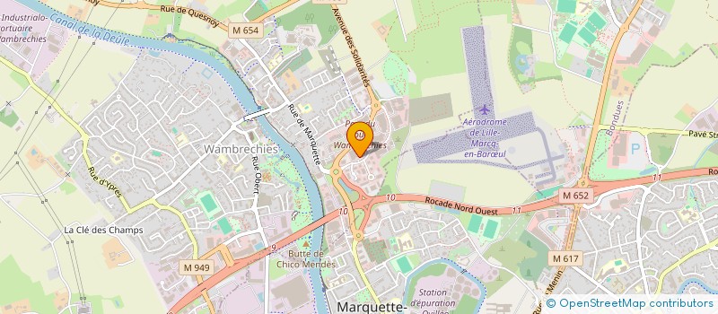 localisation de l'entreprise POLY VAC FRANCE à WAMBRECHIES
