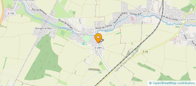 localisation de l'entreprise POLYACTIS PRO à BRETIGNY
