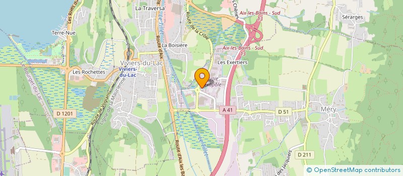 localisation de l'entreprise POLYAIR INDUSTRIE à MERY