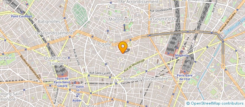 localisation de l'entreprise POLYBAT à PARIS