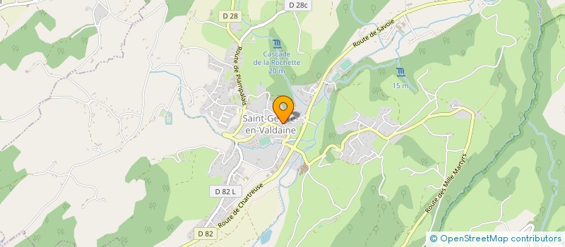 localisation de l'entreprise POLYBAT  MONTFERRAT