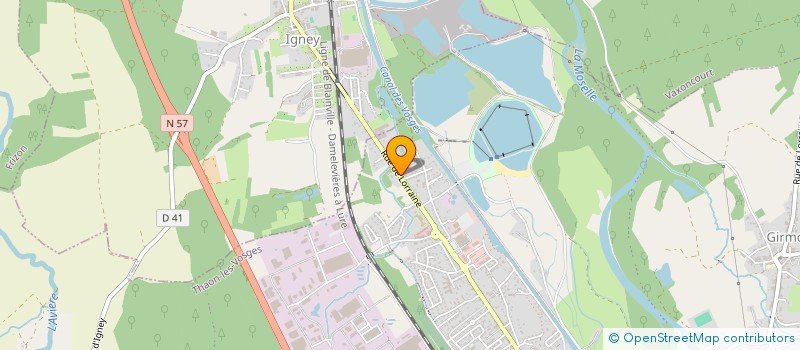 localisation de l'entreprise POLYBENNE SERVICES  CHAVELOT