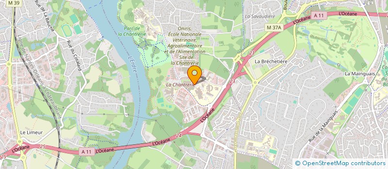 localisation de l'entreprise POLYBOAT NANTES  NANTES