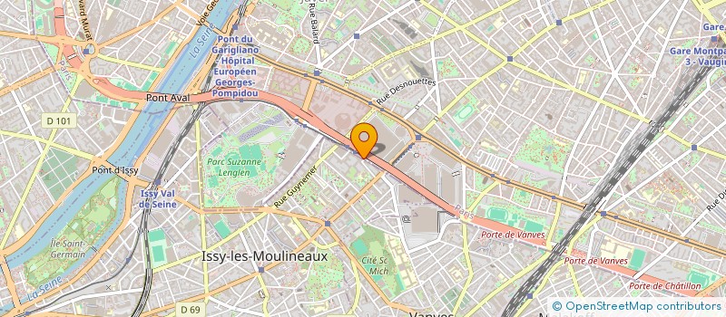 localisation de l'entreprise POLYBOS INDUSTRIE SA à PARIS