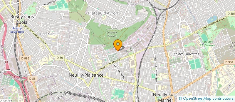 localisation de l'entreprise POLYCABLE S A R L à NEUILLY-PLAISANCE