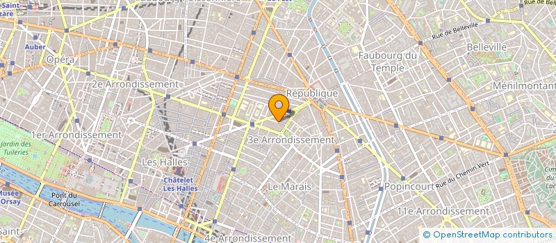 localisation de l'entreprise POLYCAST PARIS à PARIS