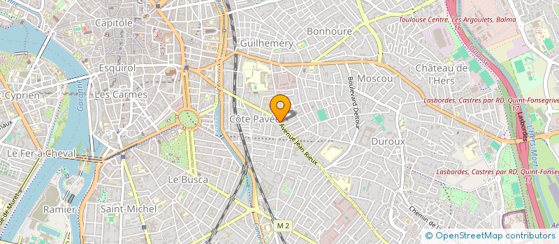 localisation de l'entreprise POLYCEDEUX SECURITE à TOULOUSE