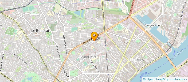 localisation de l'entreprise POLYCLINIQUE BORDEAUX NORD AQUITAINE à BORDEAUX