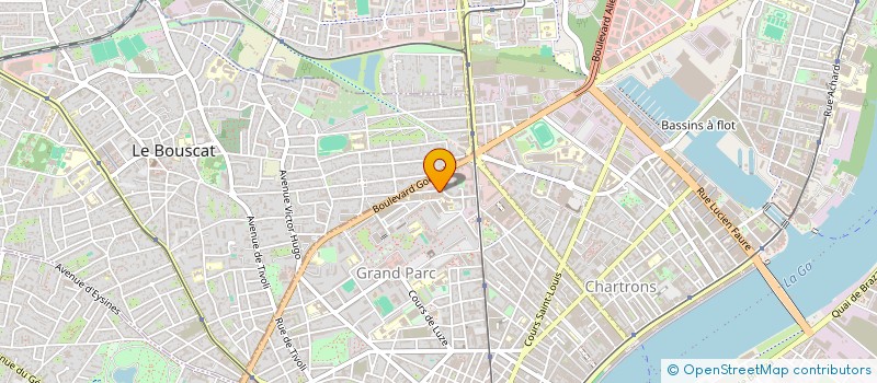 localisation de l'entreprise POLYCLINIQUE BORDEAUX-NORD AQUITAINE DEVELOPPEMENT  BORDEAUX