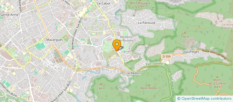 localisation de l'entreprise POLYCLINIQUE CLAIRVAL à MARSEILLE