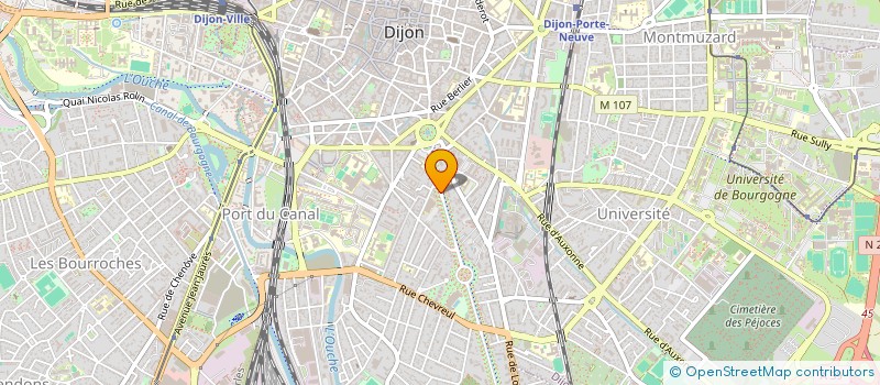 localisation de l'entreprise POLYCLINIQUE DU PARC DREVON à DIJON