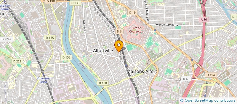 localisation de l'entreprise POLYCLINIQUE LA CONCORDE à ALFORTVILLE