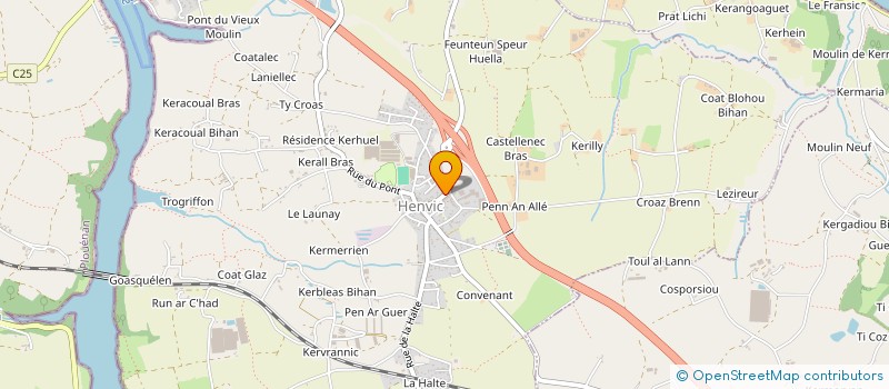 localisation de l'entreprise POLYCOM  HENVIC