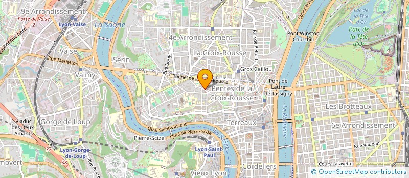 localisation de l'entreprise POLYCONSULTANTS à LYON 1ER