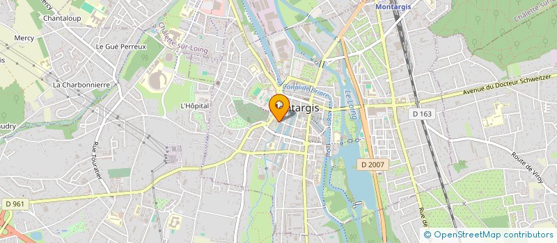 localisation de l'entreprise POLYDOR HOUSE à MONTARGIS