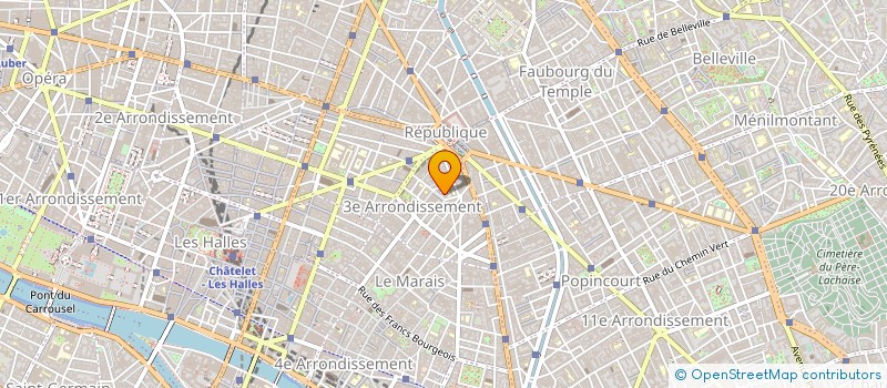 localisation de l'entreprise POLYDORE  PARIS