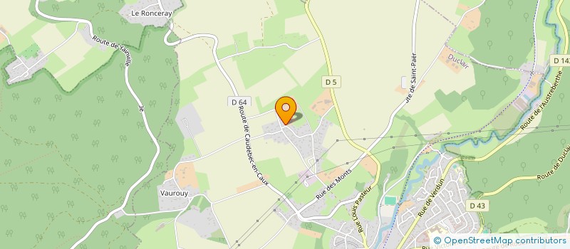 localisation de l'entreprise POLYDORIS PRODUCTION  DUCLAIR