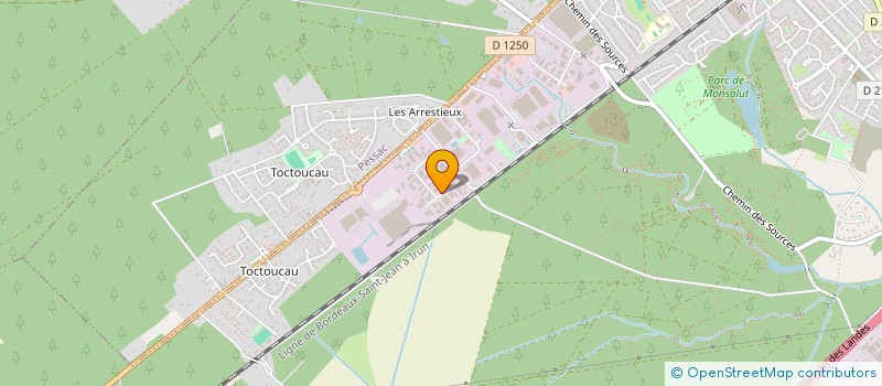 localisation de l'entreprise POLYDRONES  CESTAS