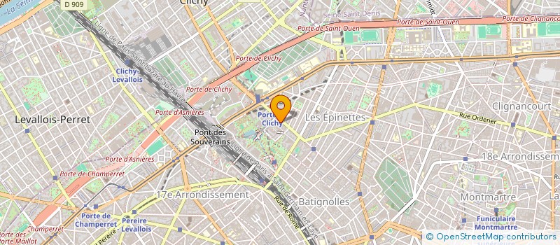 localisation de l'entreprise POLYEDE  PARIS