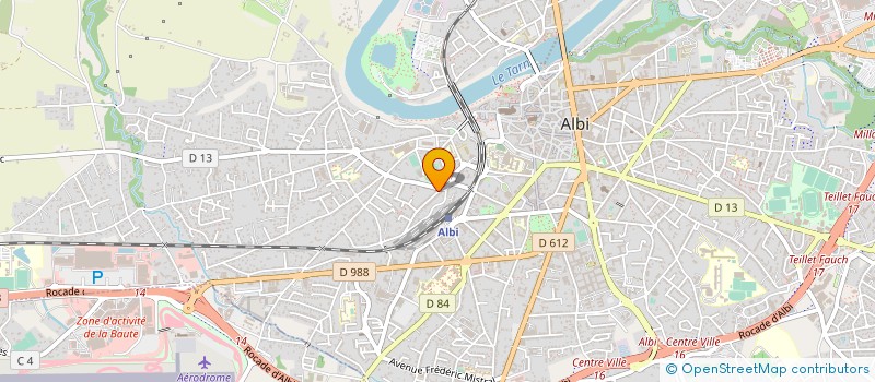 localisation de l'entreprise POLYEDRES TONS VOISINS à ALBI