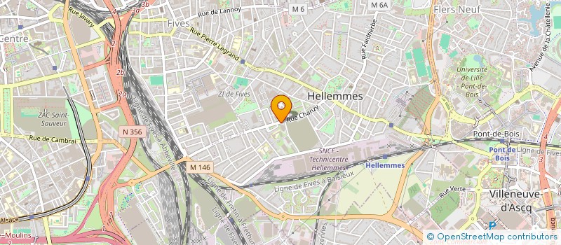 localisation de l'entreprise POLYENERGIE  LILLE