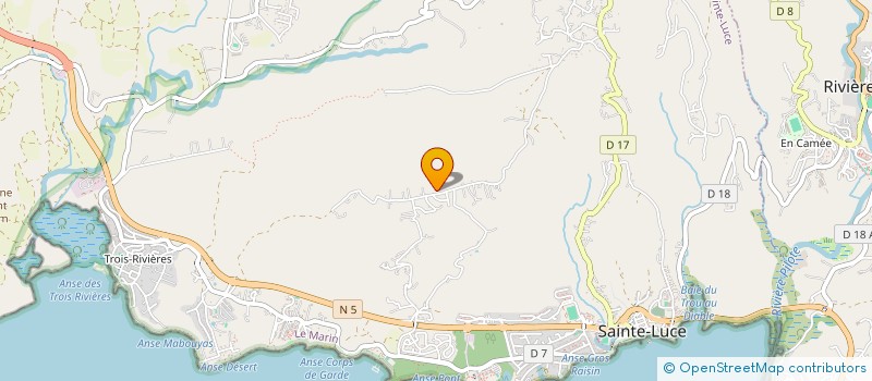 localisation de l'entreprise POLYESTER FABRICATION  SAINTE-LUCE