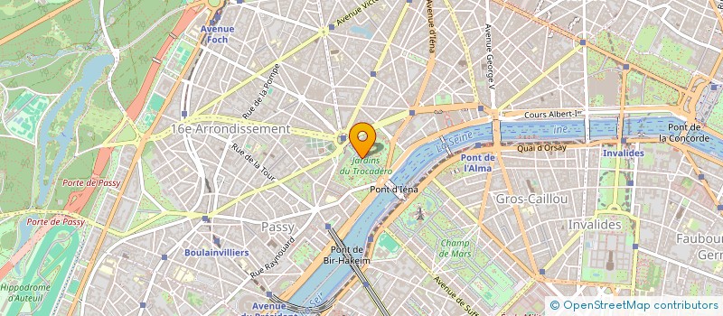 localisation de l'entreprise POLYFARM  PARIS