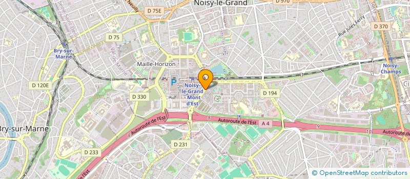 localisation de l'entreprise POLYFELT GEOSYNTHETIQUES FRANCE SARL  NOISY-LE-GRAND