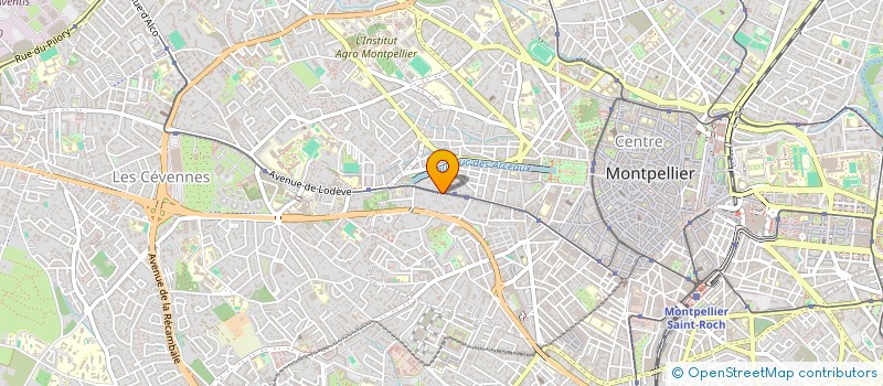 localisation de l'entreprise POLYFI  MONTPELLIER